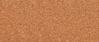 Brown color cork board textured banner.