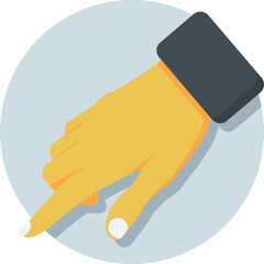 Sticker - Gesture Vector Icon