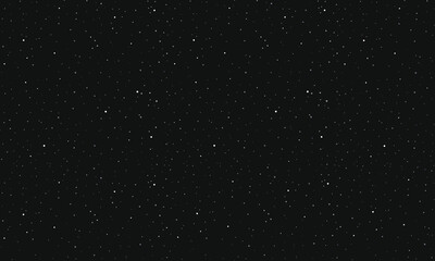 black starry sky seamless background