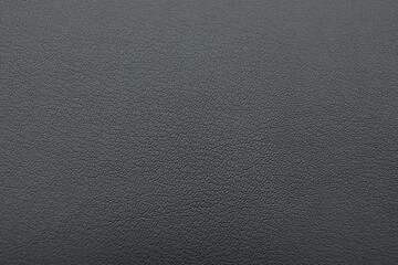 Wall Mural - Texture of dark grey leather as background, closeup