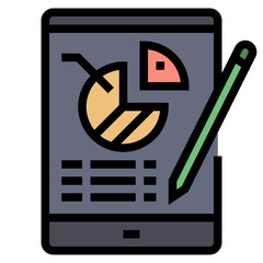 Sticker - report icon