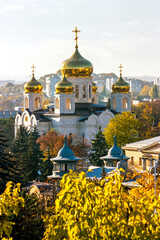 Wall Mural - The Cathedral of Christ the Savior in resort Pyatigorsk,Northern Caucasus.