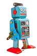  retro robot toys  walking transparent