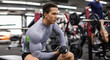© Pixel-Shot - Male bodybuilder training in modern gym