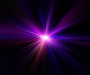 Wall Mural - Blur light burst making speed effect