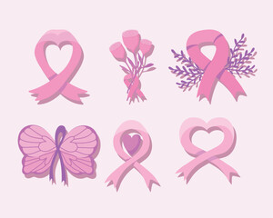  breast cancer icon