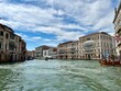grand canal. View of Venice. Grand Canal with palaces and boats. VeneIa. Italy