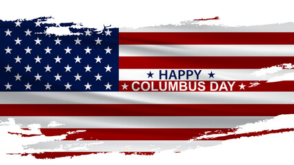 Sticker - Columbus Day USA