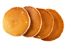 Portion of fresh pancakes