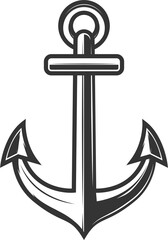 Wall Mural - Anchor, nautical marine symbol of sea ship sailor