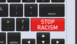 Stop racism keyboard special key