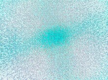 Textured White Abstract Background With Blue Fine Grain. Turquoise Rough Surface
