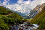 Fototapeta Fototapeta z niebem - Alpy