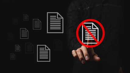 Closing access to information in the shared database. Access limitation. Blocking a resource on the Internet	