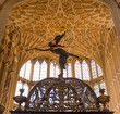 Westminster Abbey Chapel of King Henry VII Winged Angel Blowing Trumpet in London