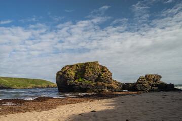  Goat island Ardmore Co.Waterford  view of the rocks