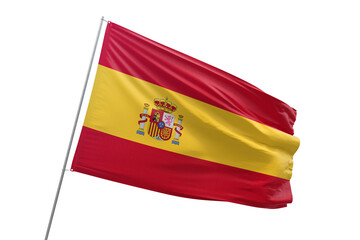 Wall Mural - Transparent flag of spain