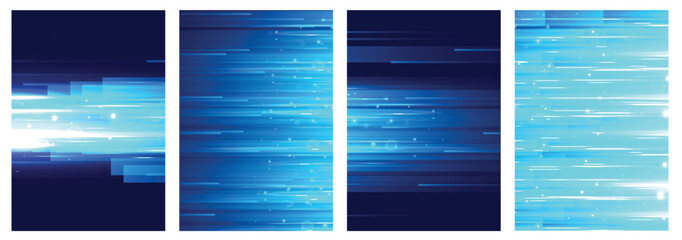Wall Mural - speed light on technology background,hi-tech digital and internet concept design. vector illustratio