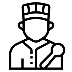 Poster - chef icon