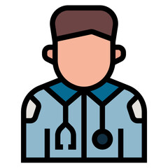 Sticker - paramedic icon