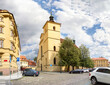 Saint Hastal's Church, beautiful gothic kostel in the historic city center. Prague, Czech Republic.