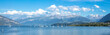 Switzerland lake and alps mountain