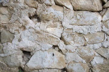 Wall Mural - Background with stone wall texture