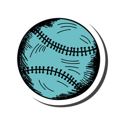 Sticker - Baseball Ball Sticker