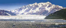The Hubbard Glacier In Alaska, Seen From The Russel Fjord And The Disenchantment Bay
