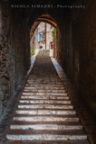 Fototapeta Uliczki - Perugia. Art of the palaces and churches of the medieval historic center.