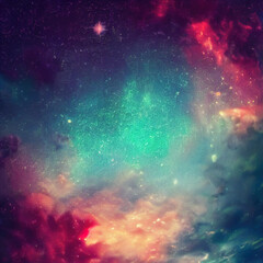 stars sky and nebulas