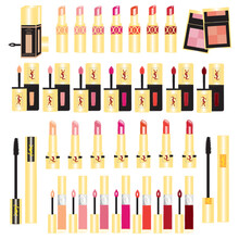 YSL Cosmetics Lipstick Vector