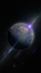 Canvas Print - planet mercury enters retrograde motion in libra