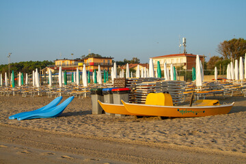 casal borsetti and porto corsini adriatic coast ravenna ferrara regional park of the po delta