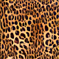 african design. Textile print. leopard rounds silk scarf design, fashion textile pattern