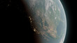 Earth in space, view on the USA from space