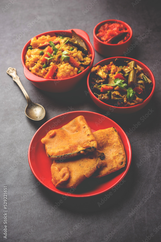 Bengali Bhog food for Indian Hindu Durga Puja or pooja festival ...