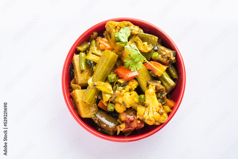ภาพถ่าย Stock Labra - Indian Bengali Mixed Vegetable Dish made during ...