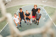 © Louis-Paul Photo - great child Team in sportswear playing basketball game