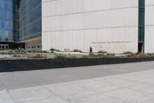  Los Angeles Police Department (LAPD) Headquarters At Ronald F. Deaton Civic Auditorium In Los Angeles, CA, USA. 
