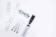 © ADDICTIVE STOCK - Set of ophthalmic instruments for checking eyesight