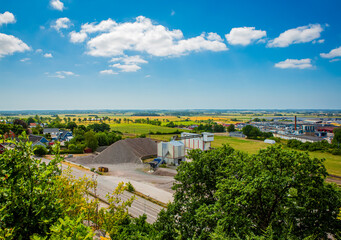 Wall Mural - Outlook over Astorp county in Scania, Sweden