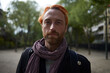© Cavan Images - Portrait of confident man at park in Paris