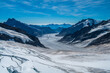 Aletsch Glacier at Jungfraujoch