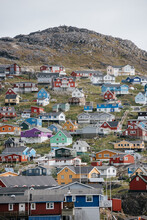 Colourful Houses Of  Qaqortoq, Greenland