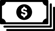 Bill / Money / Exchange / Cash Icon (dollar) | Png
