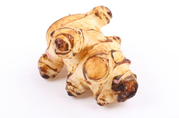 galangal on white background