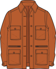 Poster - BOYS AND MEN WEAR JACKETS VECTOR