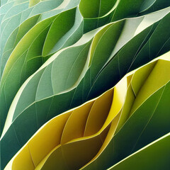 green organic pattern