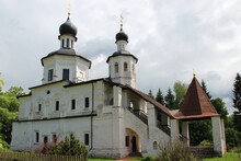 Ancient Smolensk Church In The Village Of Borodino, Mozhaysk District, Russia
